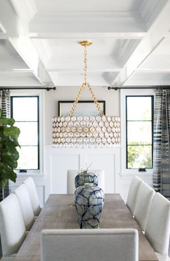 elegant gold and white hanging chandelier