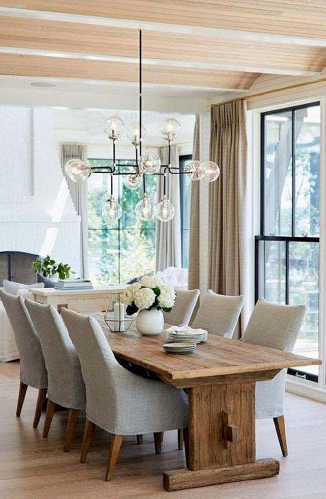 modern dining room lighting