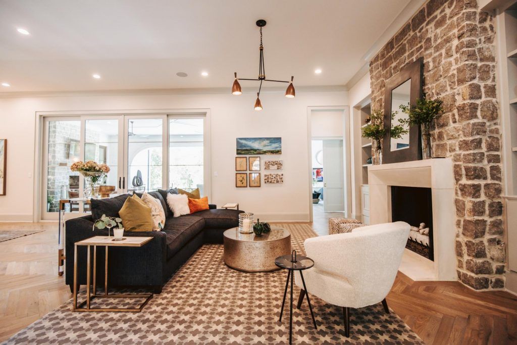 living room family lighting
