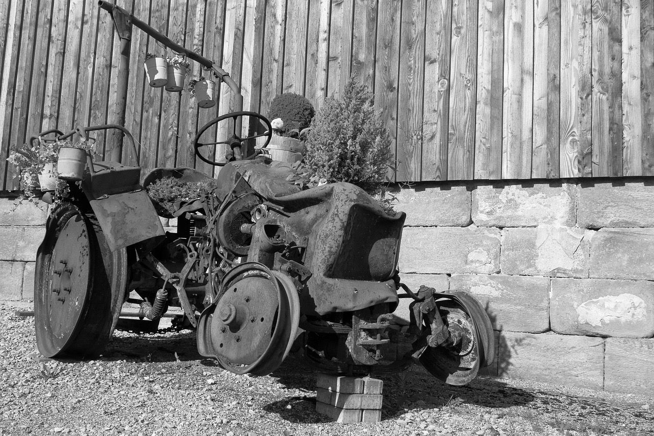 Rozsdás Traktor