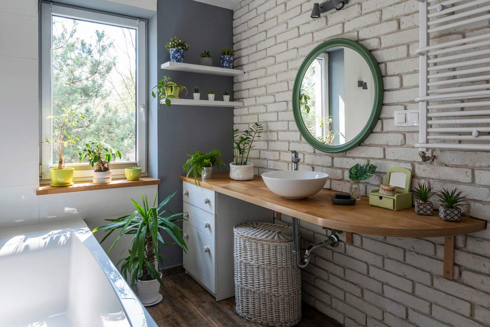 Industrial Style Bathroom Design — Carwin Homes in Innes Park, QLD