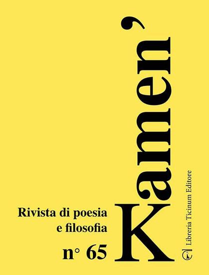 65 Kamen Casa editrice Libreria Ticinum Editore Voghera