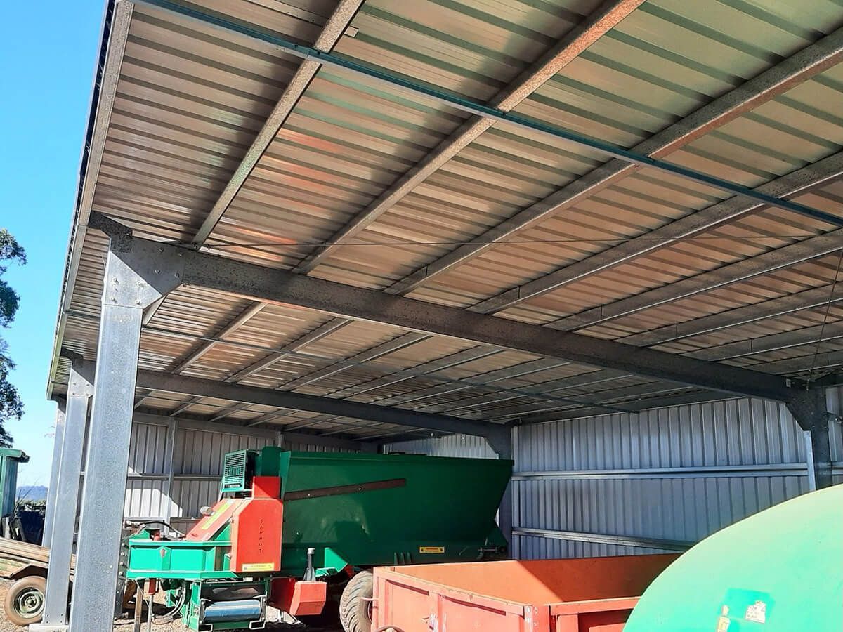 Farm Storage Shed — Shed Kits in Lismore, NSW Farm Storage Shed — Shed Kits in Lismore, NSW