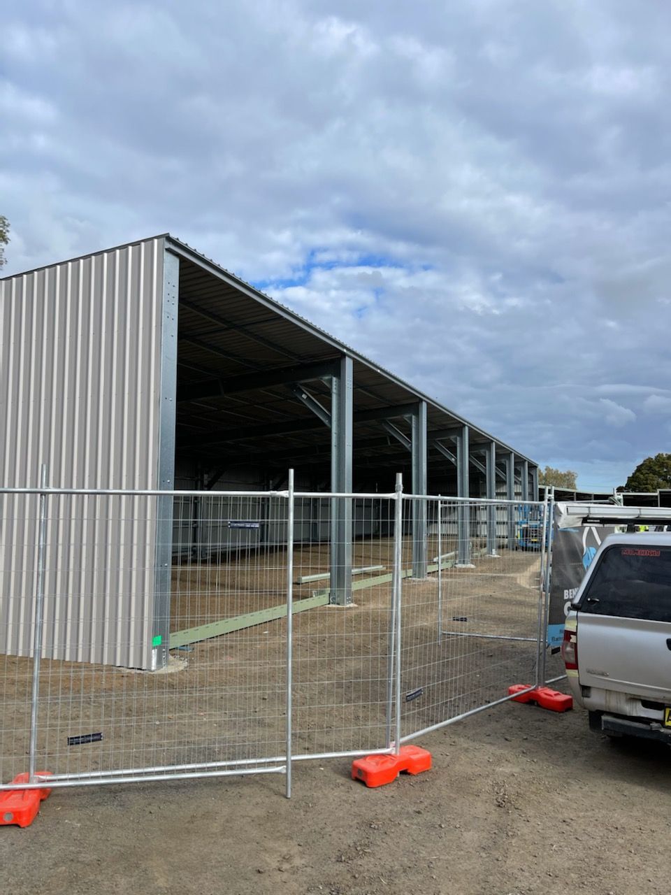 Spacious Metal Shed with Gate for Aussie Sheds — Shed Kits in Lismore, NSW
