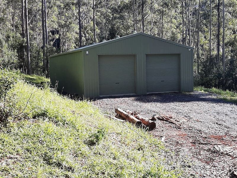 Classic Australian Grey Barn Shed Design — Shed Kits in Lismore, NSW