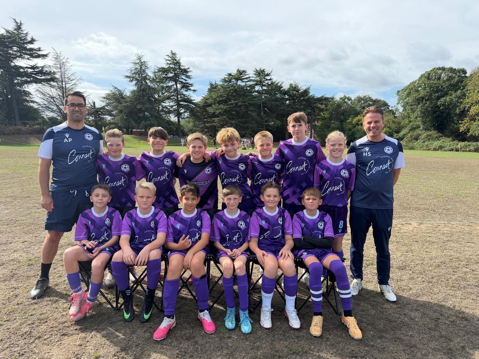 Connect Catering Sponsors South Darenth Football Club.