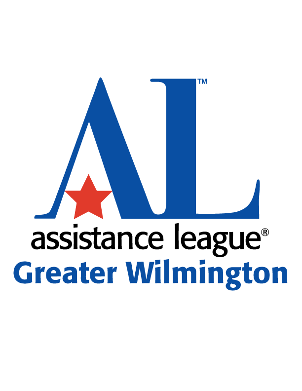 Assistance League Greater Wilmington logo in blue with red star