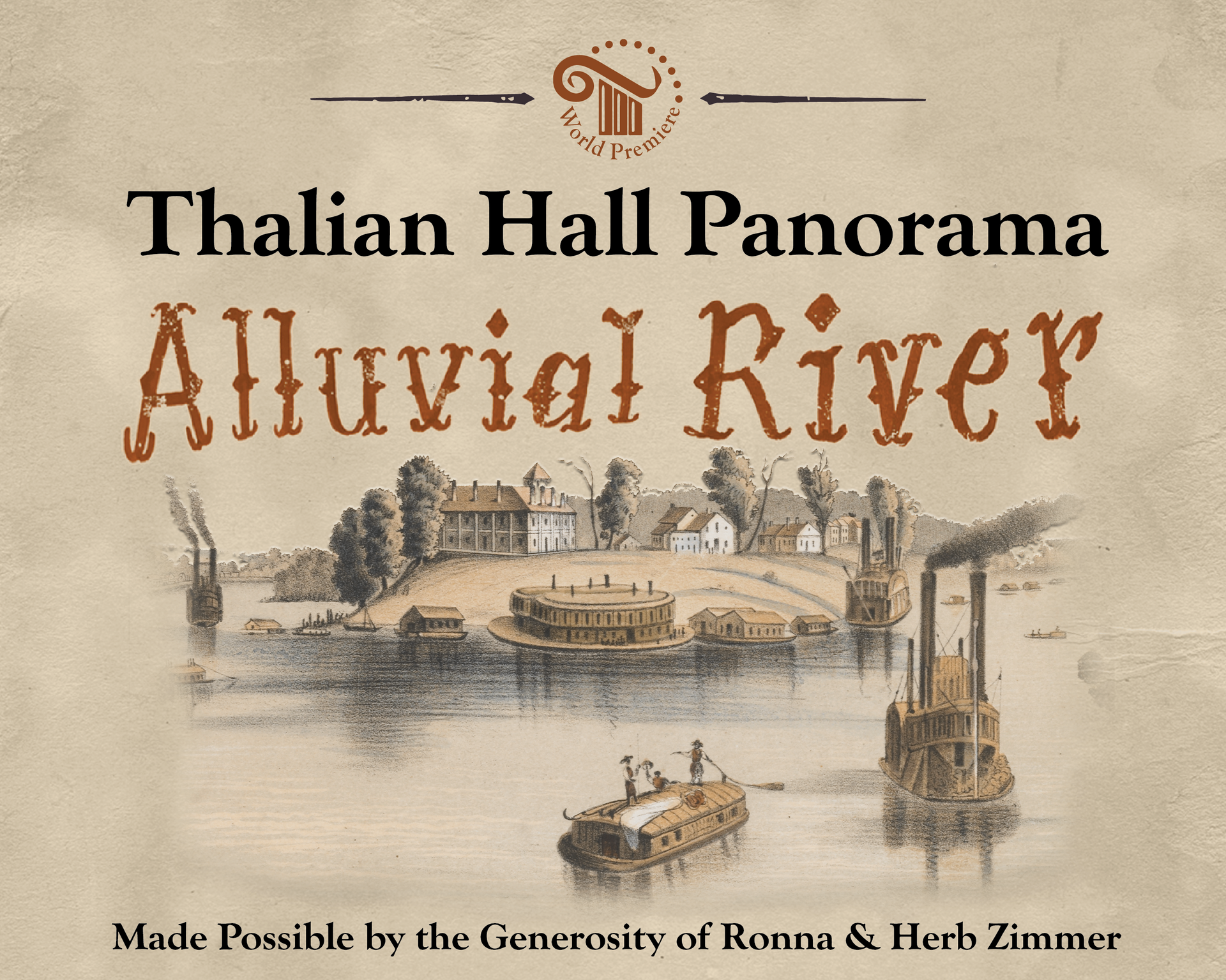 THALIAN HALL PANORAMA: Alluvial River live at Thalian Hall