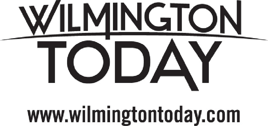 Wilmington Today logo with website URL, black text on white background