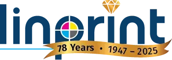 Vibrant blue “inprint” logo with a diamond icon and “78 Years 1947–2025” banner