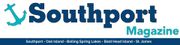 Southport Magazine logo with blue anchor icon and tagline for Southport-Oakland-Belling Spring Lakes-Dutch Island-Queens Ann.