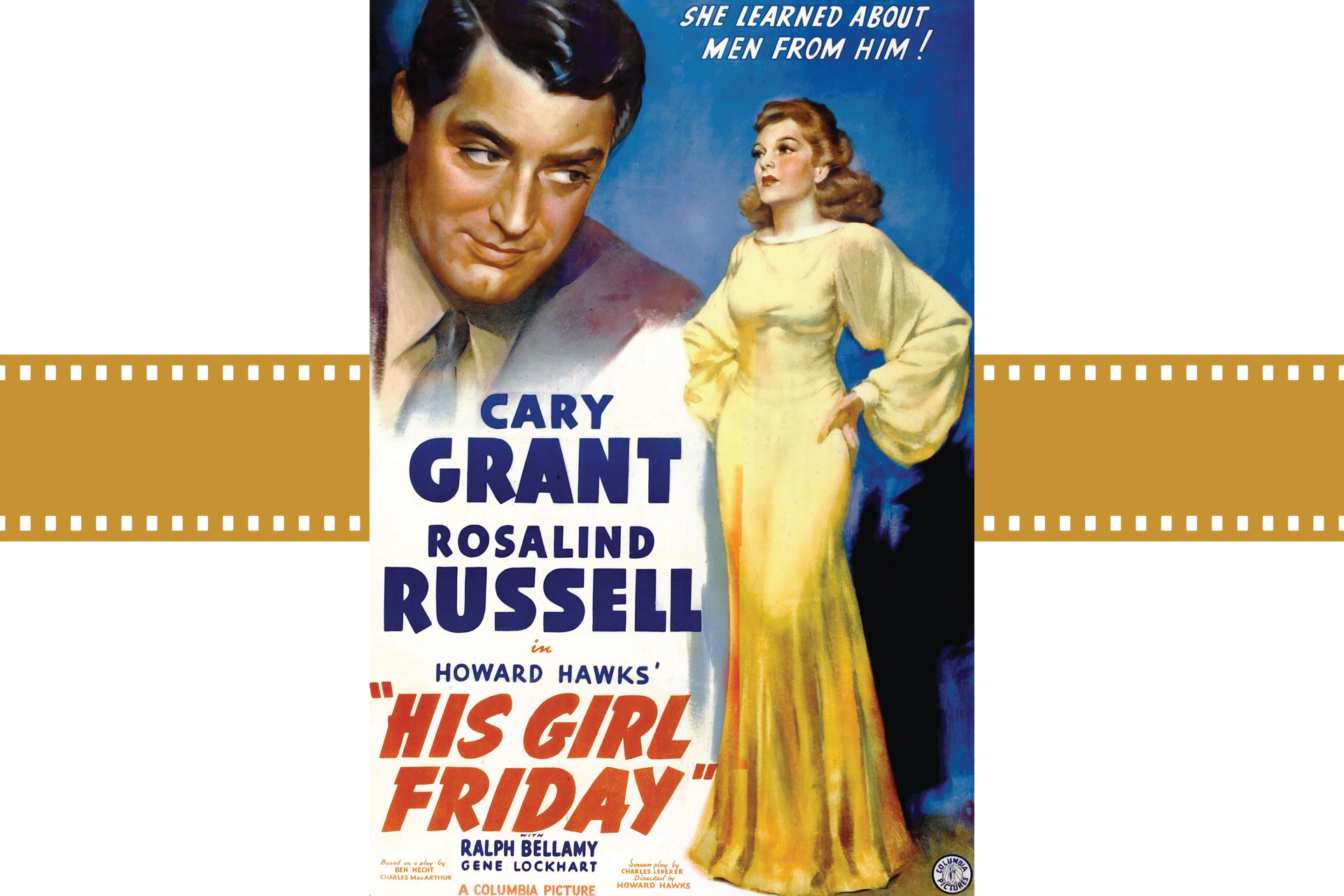 Vintage movie poster for