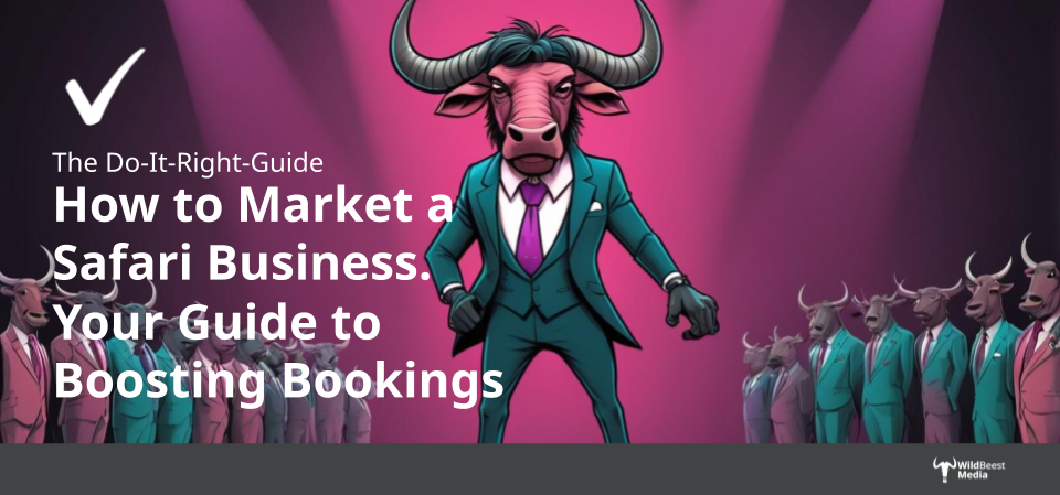 A bull in a suit is standing in front of a row of bulls in suits.