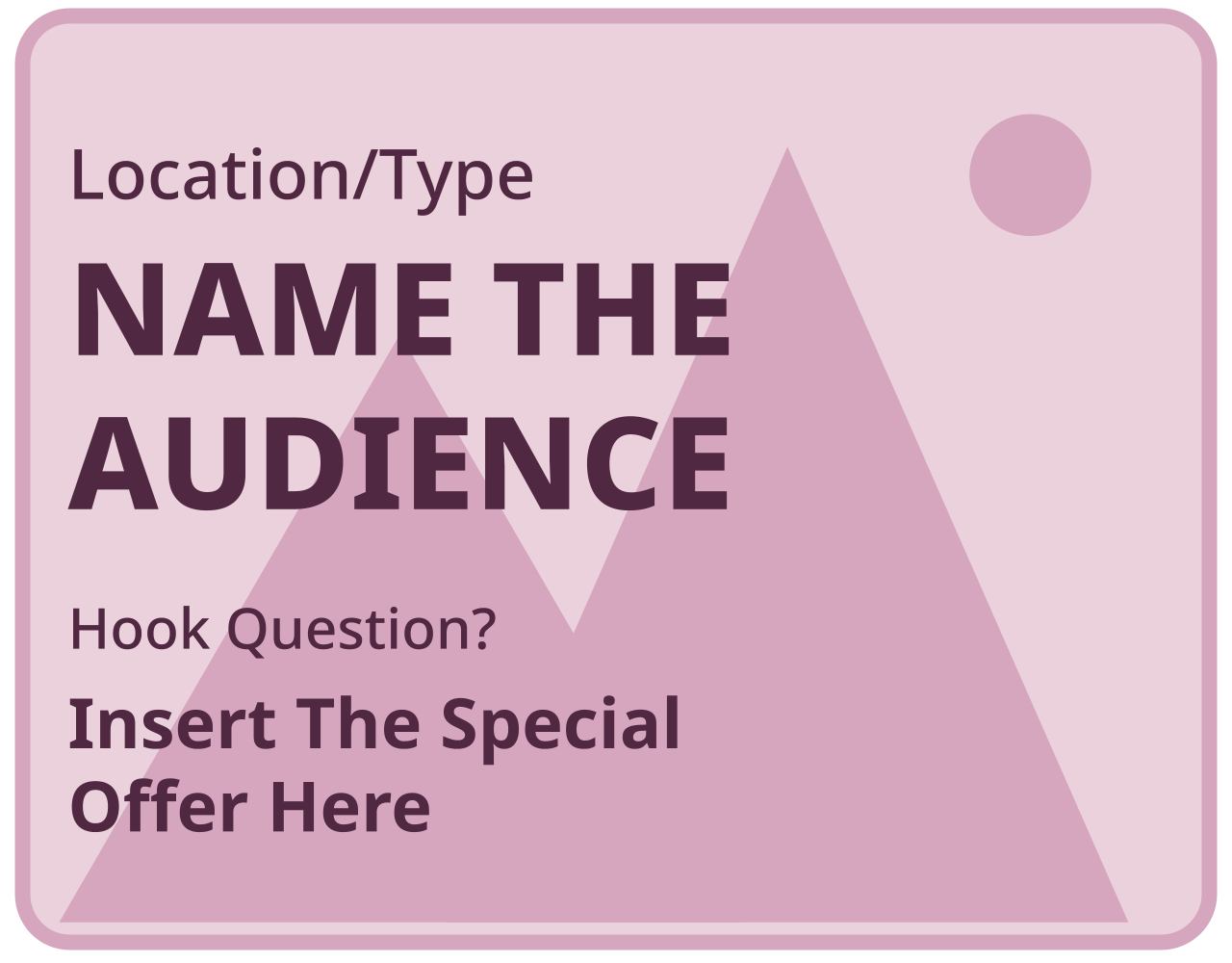 Best Facebook Ad layout