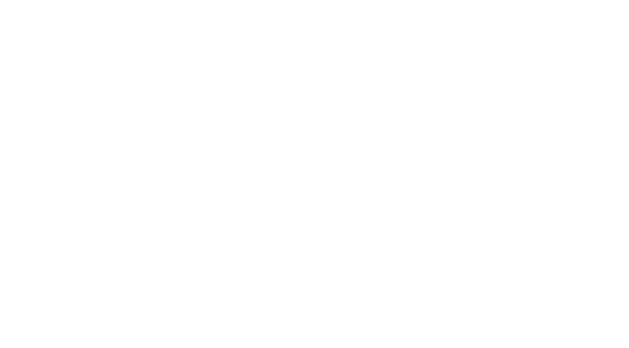 Black silhouette of African safari scene, elephant, giraffe, tree, and stars.