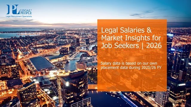 Cover page for Legal People's Legal Salary Guide & Market Insights Report 2026