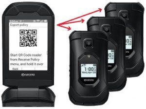device control kyocera mobile