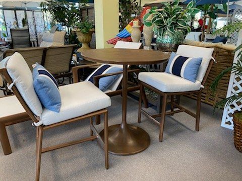 Cypress Low Back Dining 48