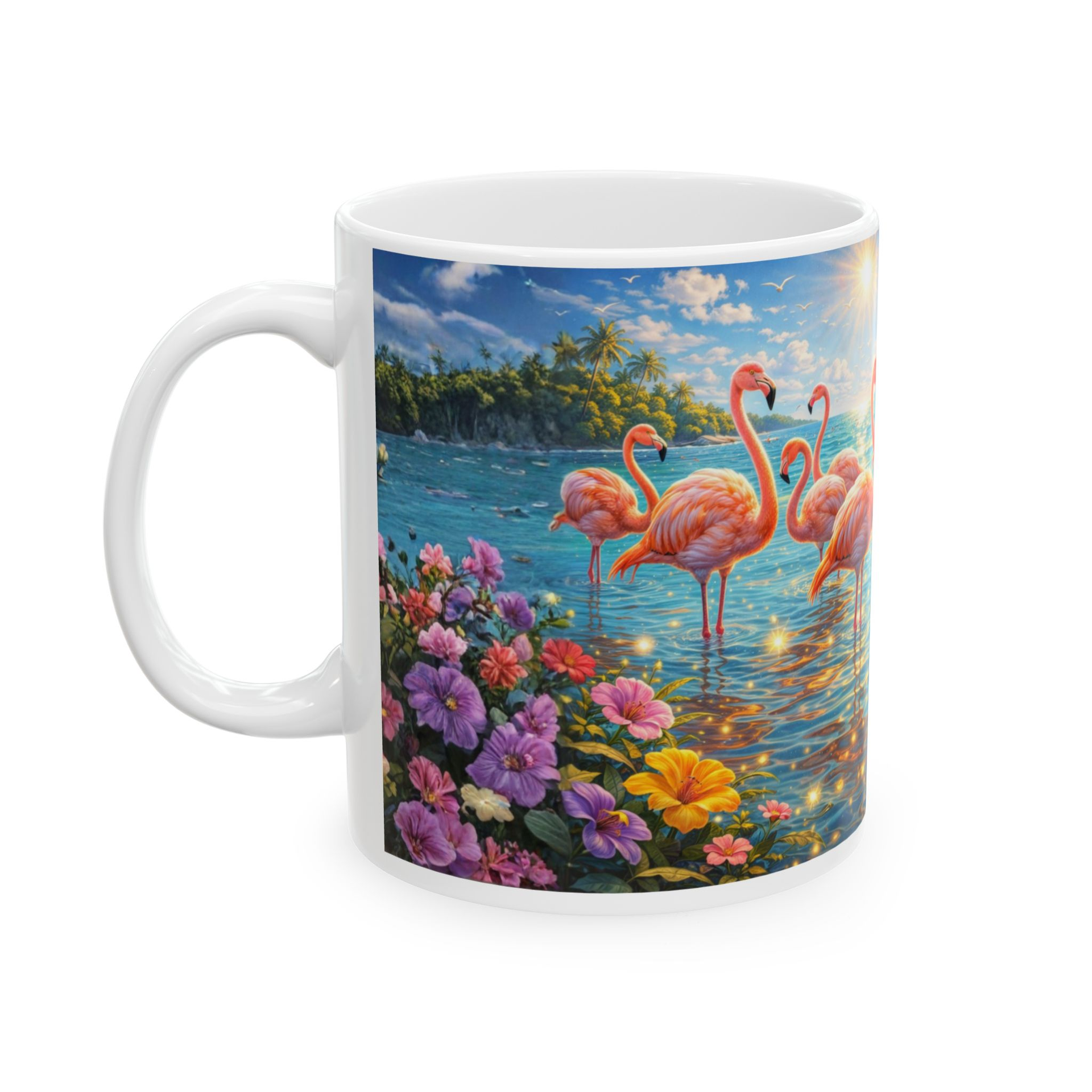 Flamingo Natuur Mok