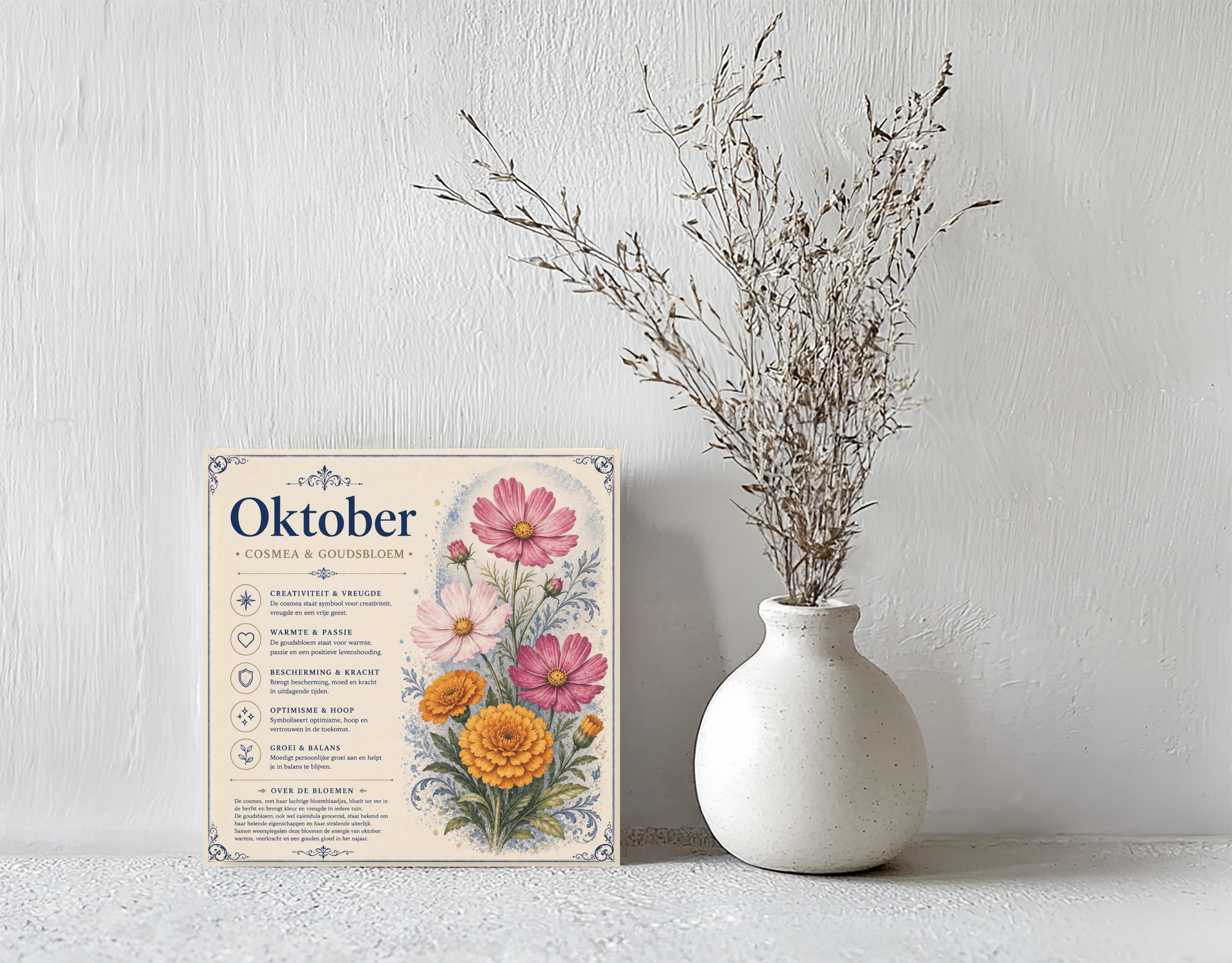 Geboortebloem Oktober
