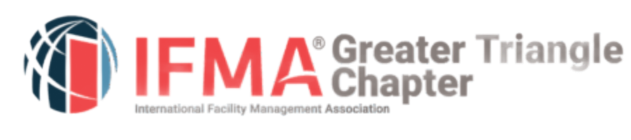 IFMA Greater Triangle Chapter logo with a globe and red letters.