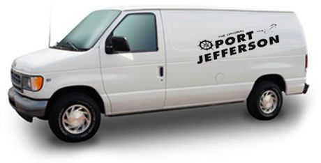 Port Jefferson Cesspool Service Van