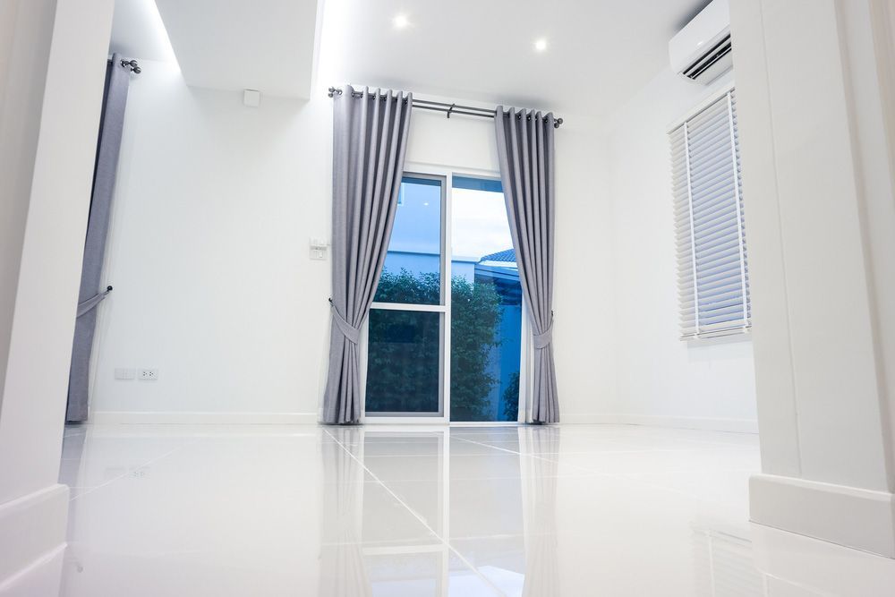 Luxurious Room with Elegant Curtains — Window Furnishing Services in Kingscliff, NSW