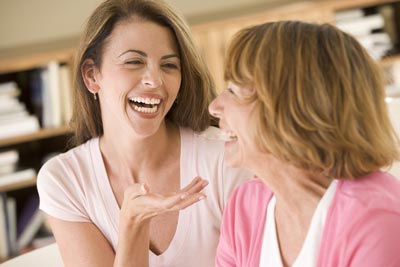 Laughting with hearing aid