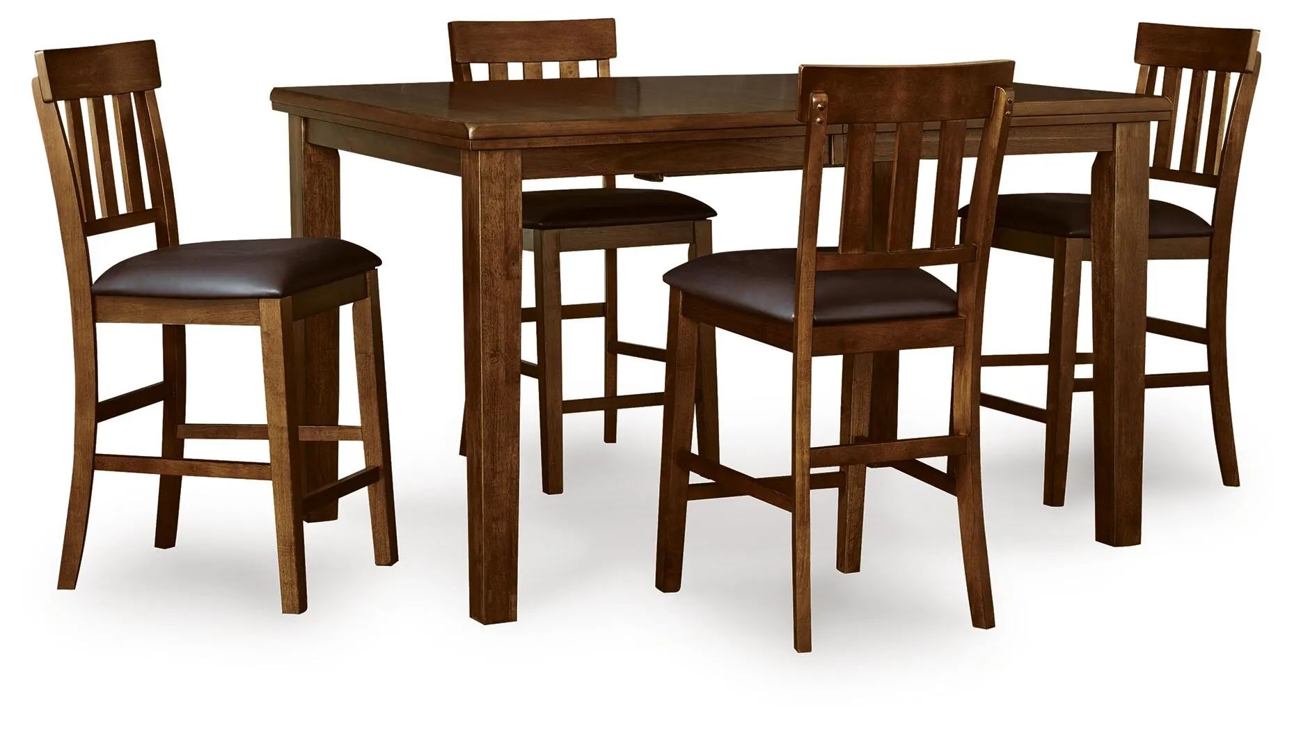 Wooden dining table set with four chairs o