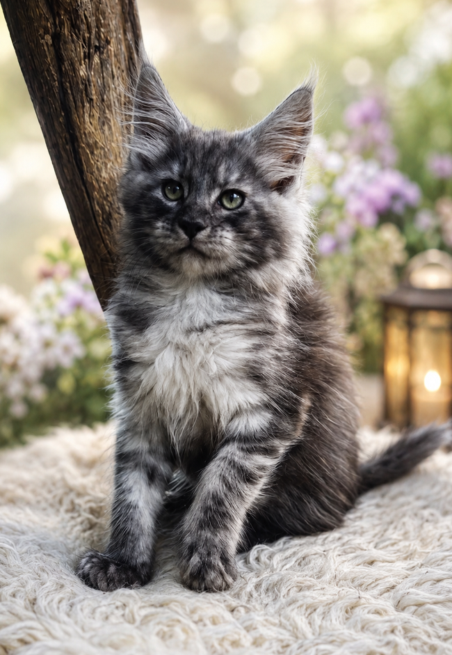chaton maine coon