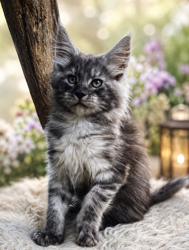 chaton maine coon