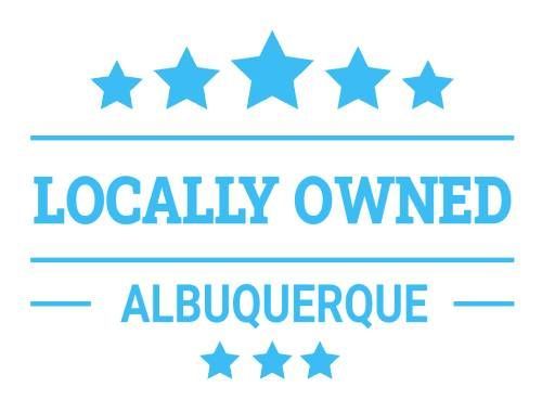 Blue logo: 