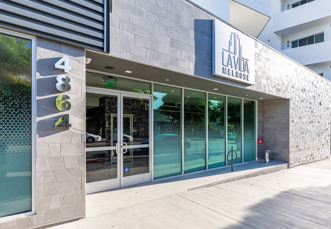 Entrance to