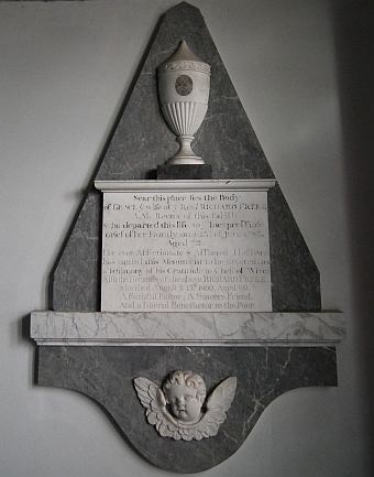 Freke Memorial, Clannaborough Church