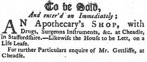 Derby Mercury 3 July 1772
