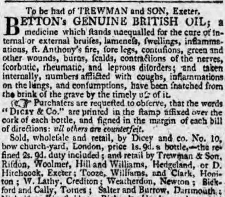 1807 Advert