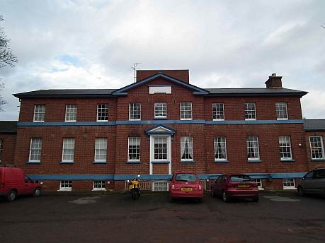 Front of Crediton Workhouse