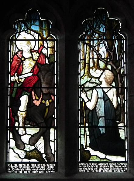 Window depicting St Martin