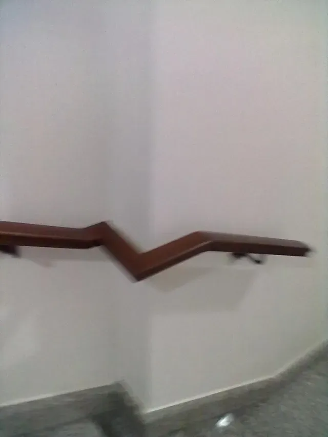 corrimano in legno