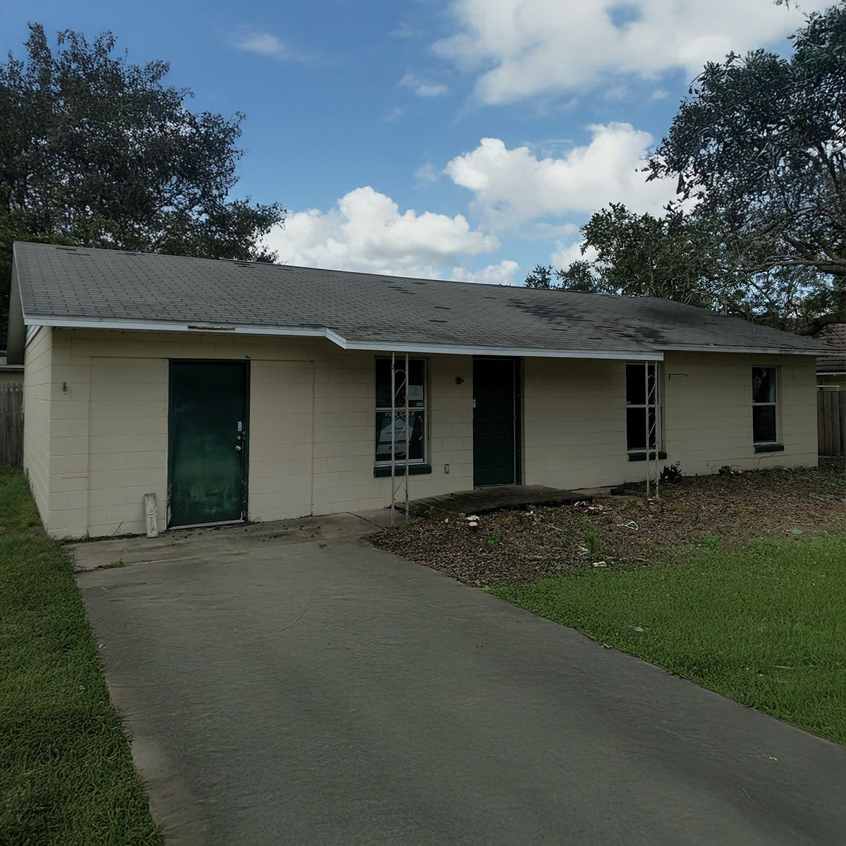 Bank REO Auction House Flip - BEFORE Photo 
