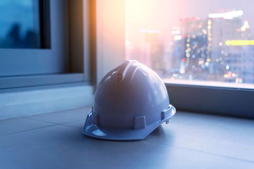 casco da cantiere