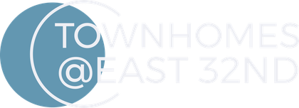 Townhomes @East 32nd Logo - Footer