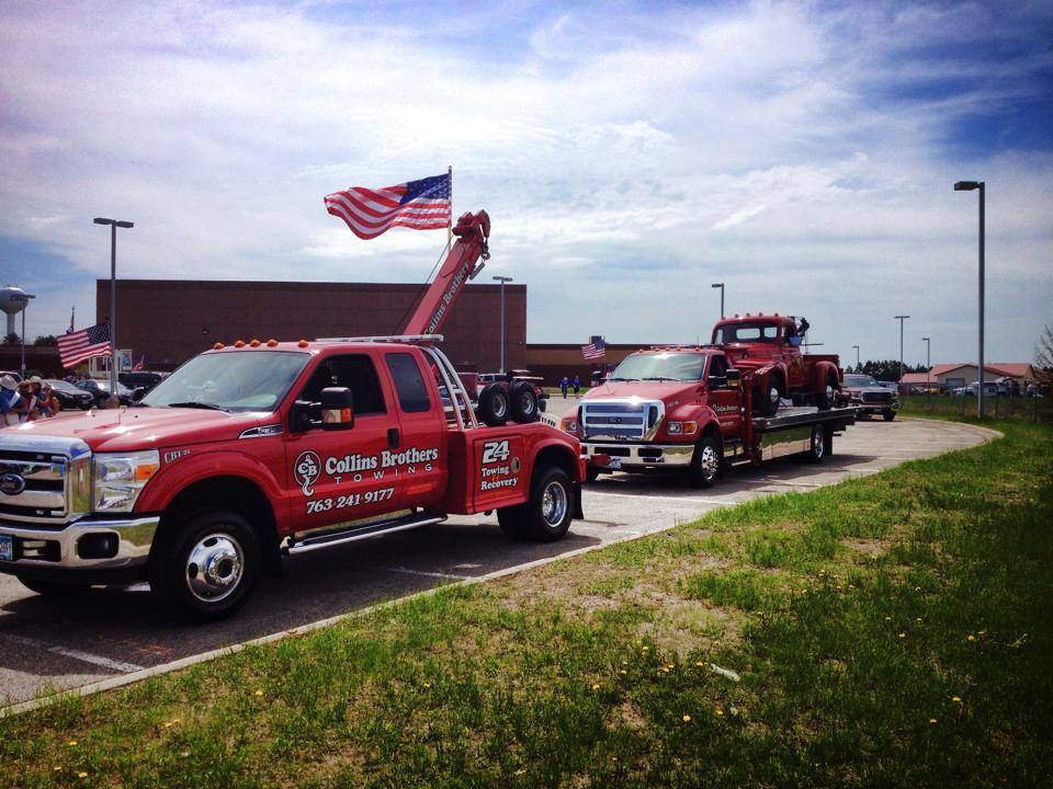 Tow Trucks Elk River, MN Collins Brothers Towing