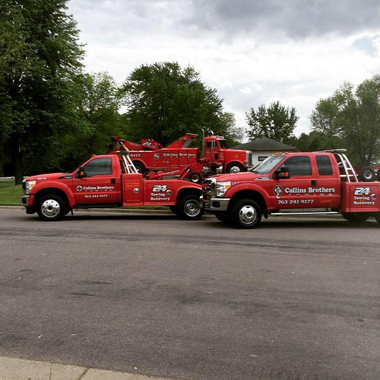 Tow Trucks Elk River, MN Collins Brothers Towing