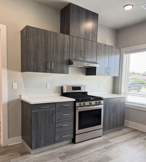 Residential Kitchen Cabinet Granite Countertop Hutchison Brothers Cabinetry Russellville AR