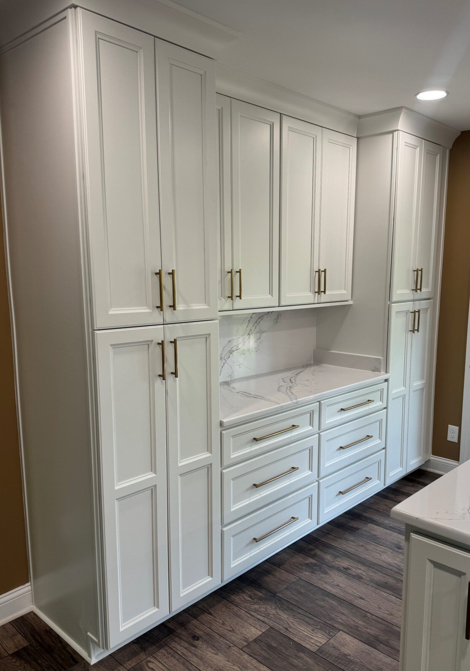 Semi Custom Cabinet Drawer Kitchen Hutchison Brothers Cabinetry Russellville AR