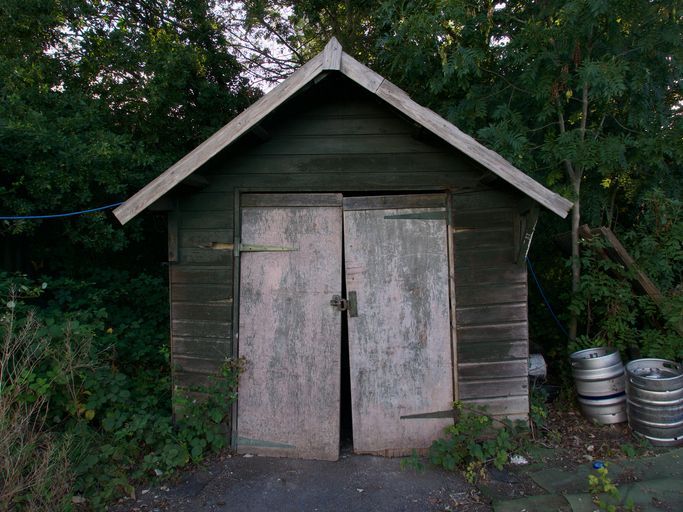 Old rotting shed