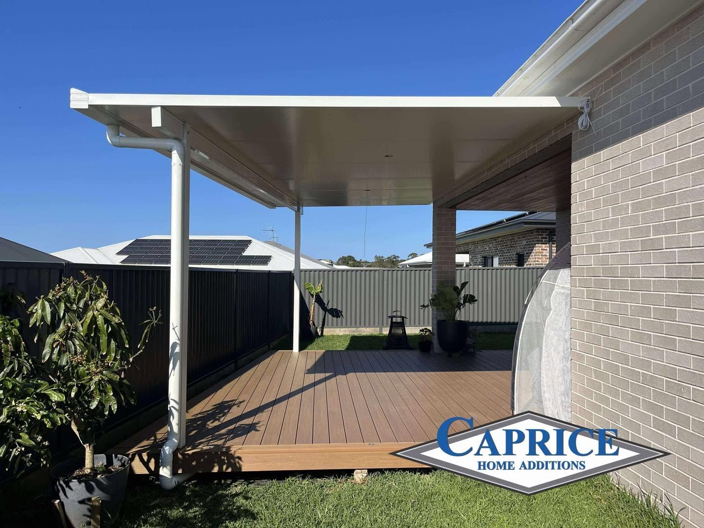 Well-Maintained Patio Structure