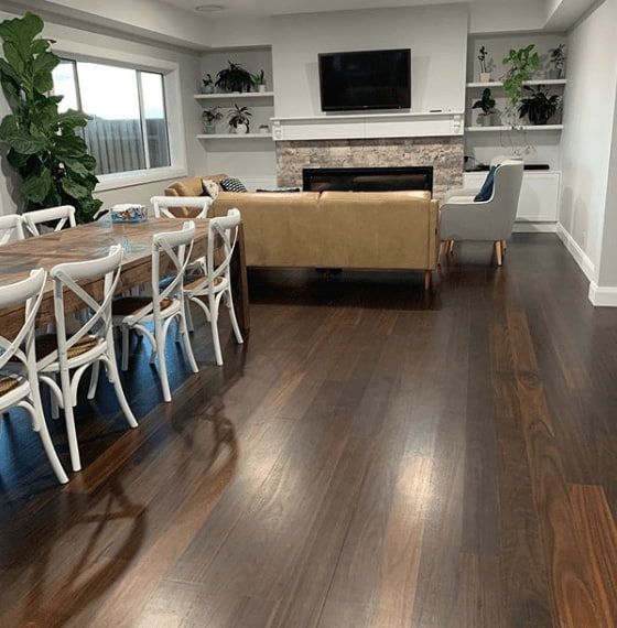Living and Dining Area Timber Floor — Timber Floor Supplies in Port Macquarie, NSW