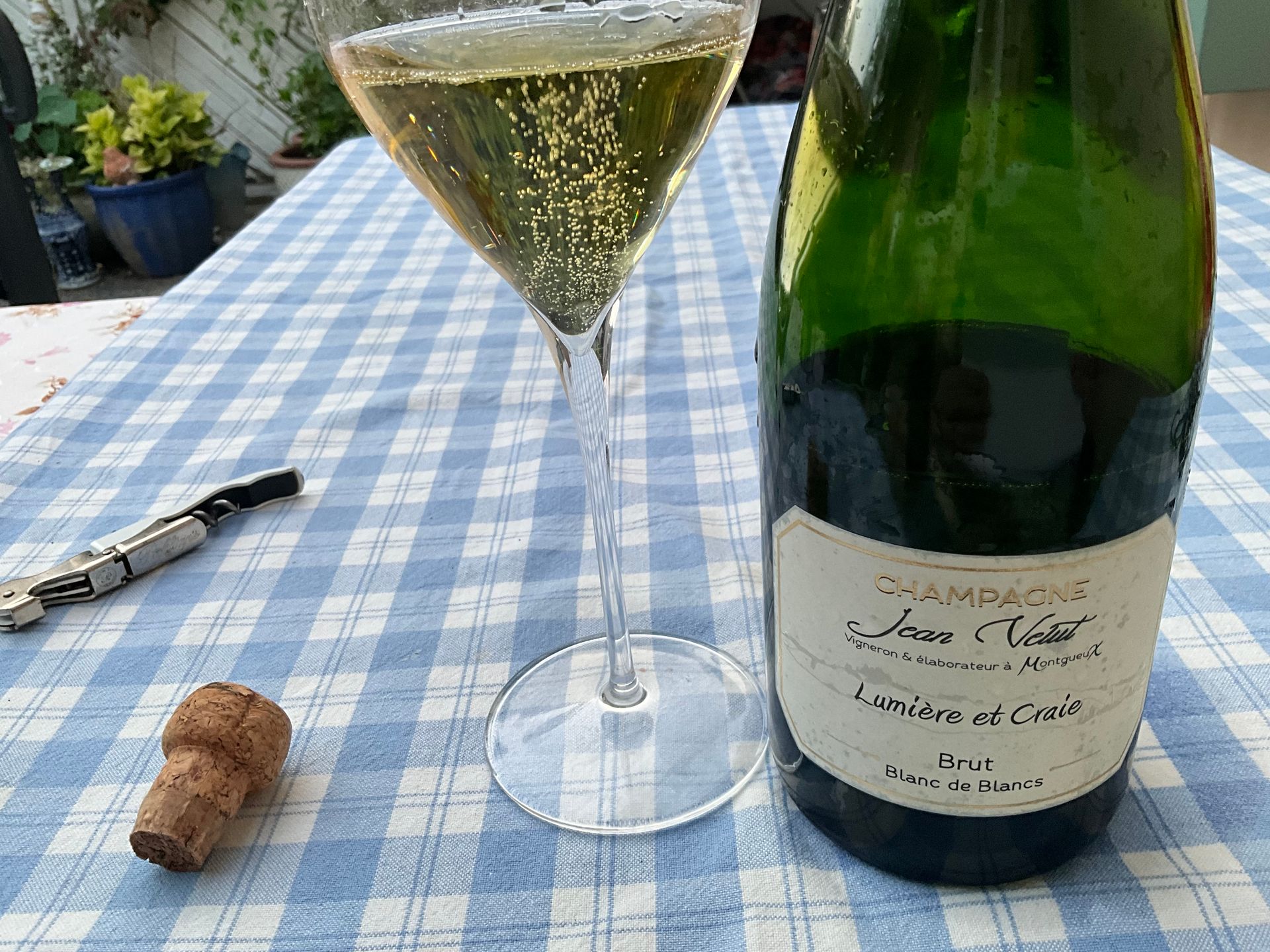 Champagne Jean Velut, Montgueux, Lumière et Craie